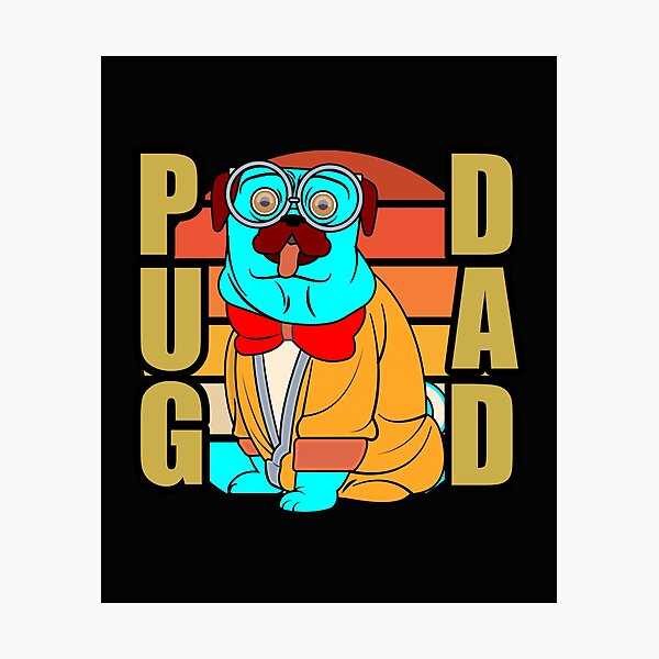 Item preview, Pug Dad Happy Father's Day To My Amazing Daddy designed and sold by Pugstuff.