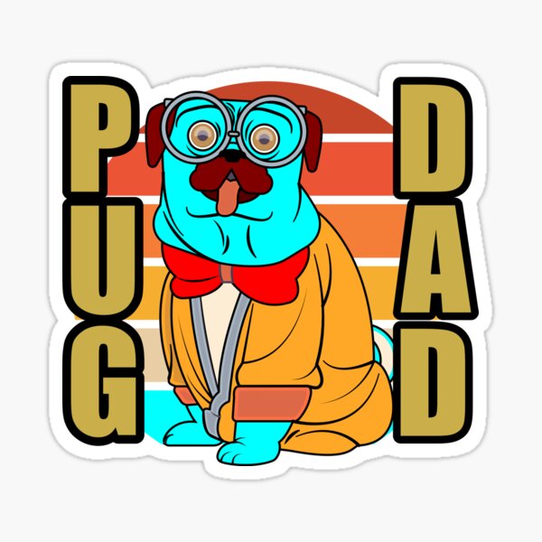 Item preview, Pug Dad Happy Father's Day To My Amazing Daddy designed and sold by Pugstuff.