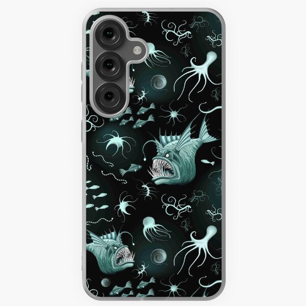 Fish Abyssal Monster on deep ocean zone Samsung Galaxy Soft Case