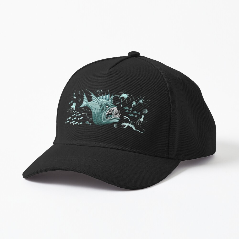 Vista previa del artículo con la obra «Gorra de béisbol», diseñado y vendido por BluedarkArt.