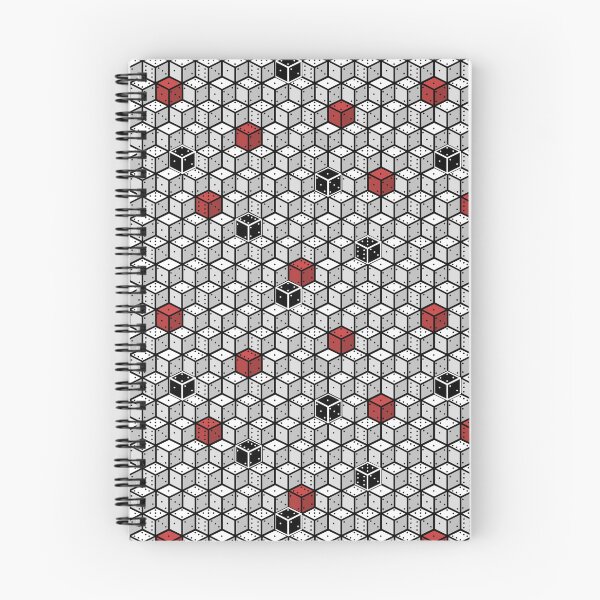 Item preview, Accented Monochromatic Cube Dice Pattern designed and sold by ianablakeman.