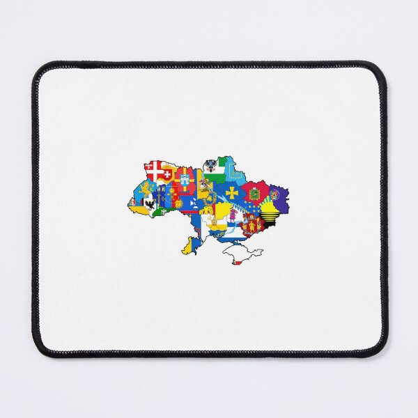 Item preview, Map of Ukraine with coats of arms of all regions designed and sold by Rashkin.