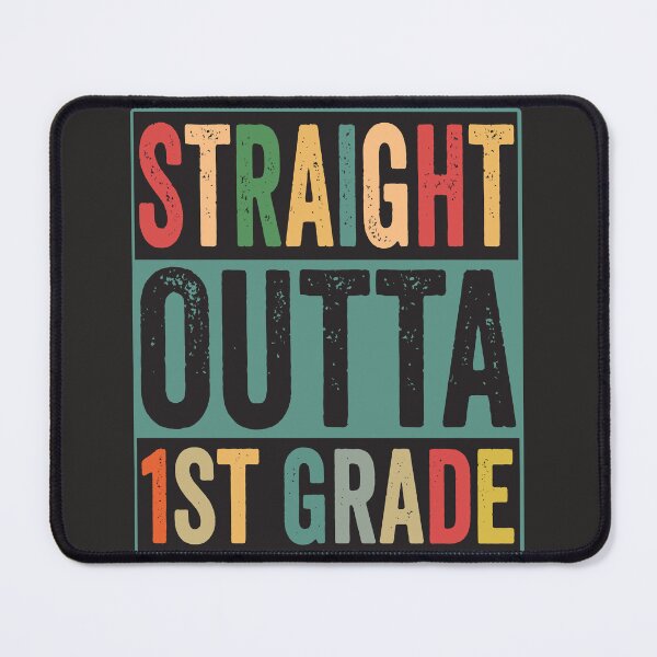 Item preview, Straight Outta 1st Grade-funny last day of school designed and sold by BahaaIB.