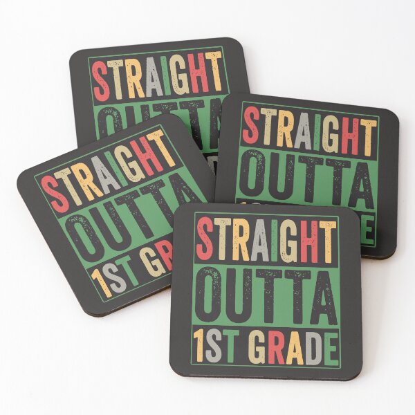 Item preview, Straight Outta 1st Grade-funny last day of school  designed and sold by BahaaIB.