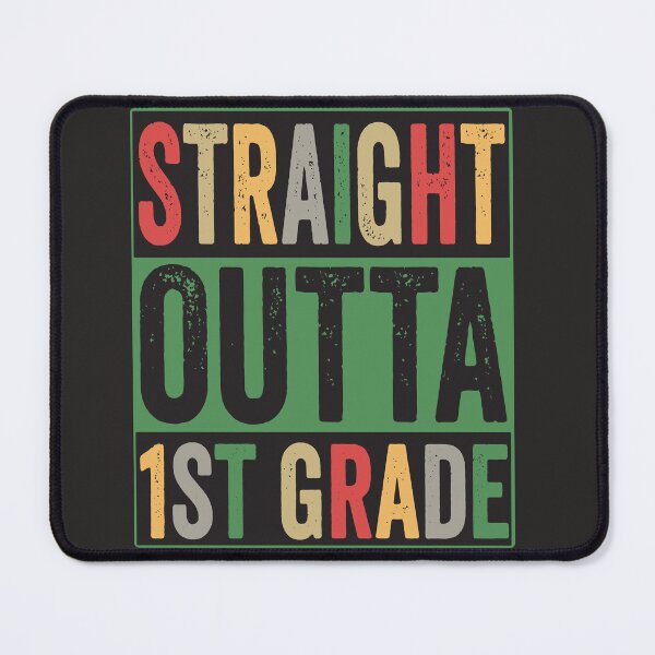 Item preview, Straight Outta 1st Grade-funny last day of school designed and sold by BahaaIB.