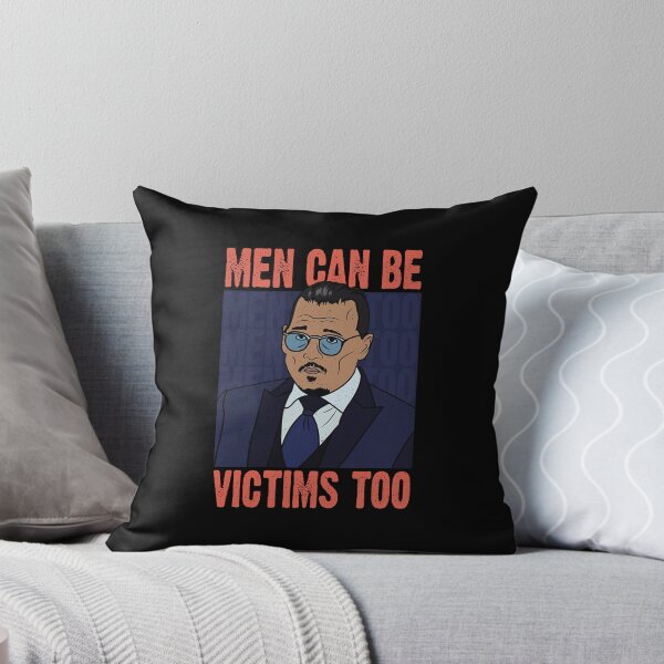 Item preview, Men can be victims too, Justice for Johnny Depp designed and sold by ActiveNerd.
