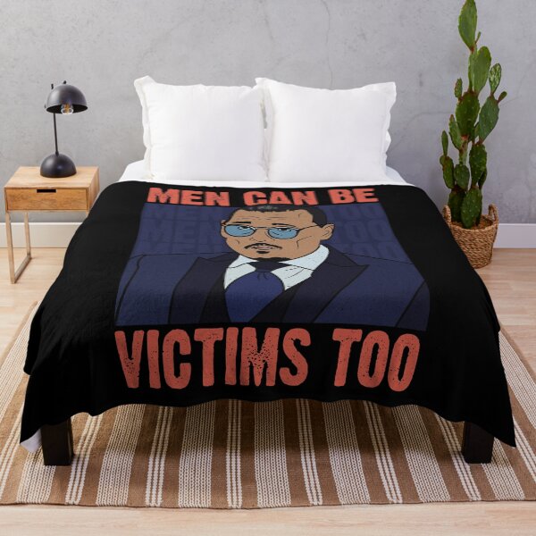 Item preview, Men can be victims too, Justice for Johnny Depp designed and sold by ActiveNerd.