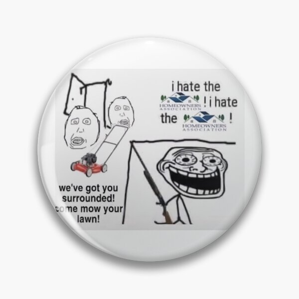 Item preview, WE HATE THE HOA designed and sold by Ugly Bugs.