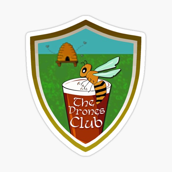 The Drones Club - Jeeves and Wooster Sticker