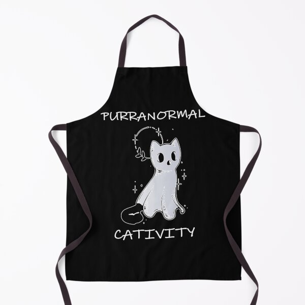 Item preview, purranormal cativity cute kitty ghost, funny cat designed and sold by XXgooddeedXX.