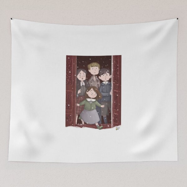 Item preview, Narnia the Lion the Witch and the Wardrobe Digital Illustration designed and sold by AlessiaUrsoArts.