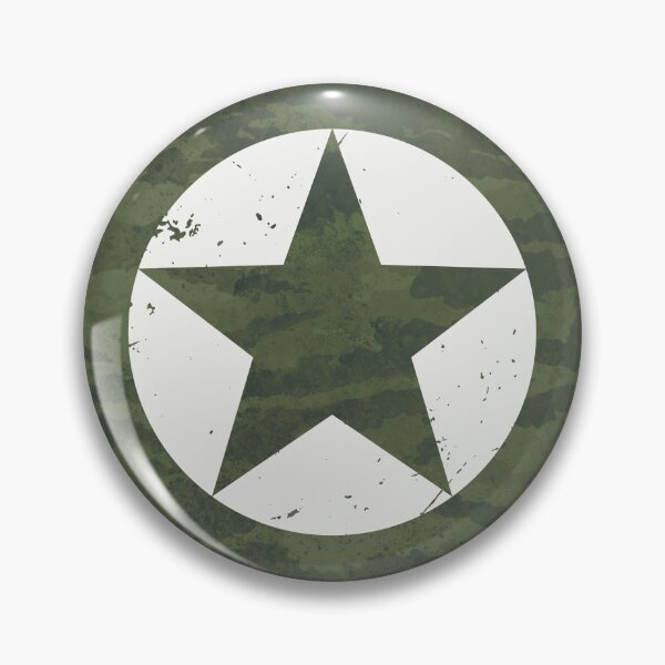 Item preview, Military Star Vintage White V02 designed and sold by Lidra Zehcnas.