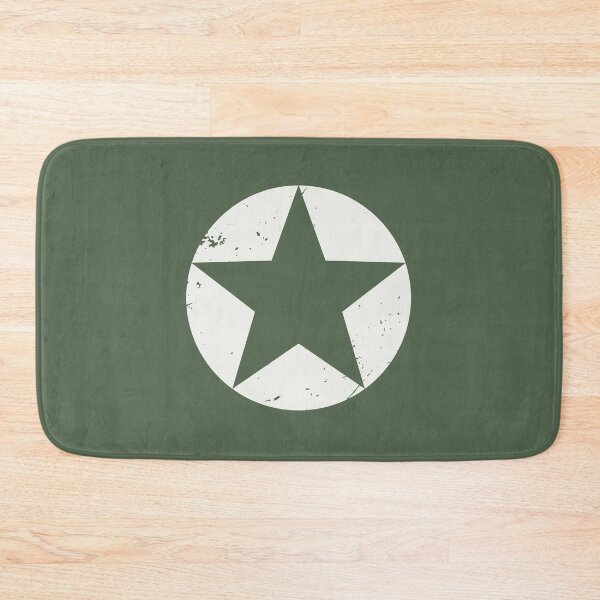 Item preview, Military Star Vintage White V02 designed and sold by Lidra Zehcnas.