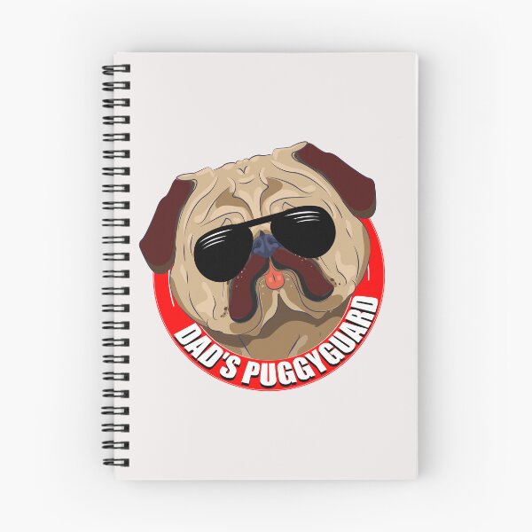 Item preview, Dad's Puggyguard Pud Bodyguard designed and sold by Pugstuff.