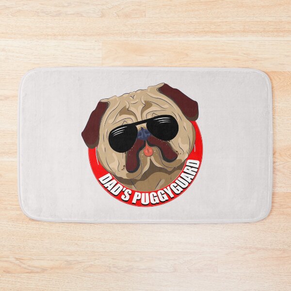 Item preview, Dad's Puggyguard Pud Bodyguard designed and sold by Pugstuff.