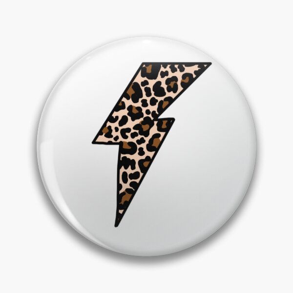 Item preview, Cheetah Print Lightening Bolt designed and sold by Mandy Stokes.