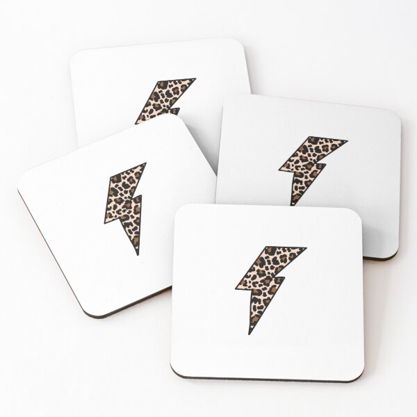 Item preview, Cheetah Print Lightening Bolt designed and sold by Mandy Stokes.