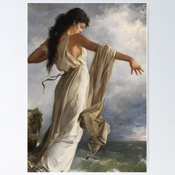 Item preview, Death of Sappho by Miguel Carbonell Selva Design designed and sold by BeachHouseArt.