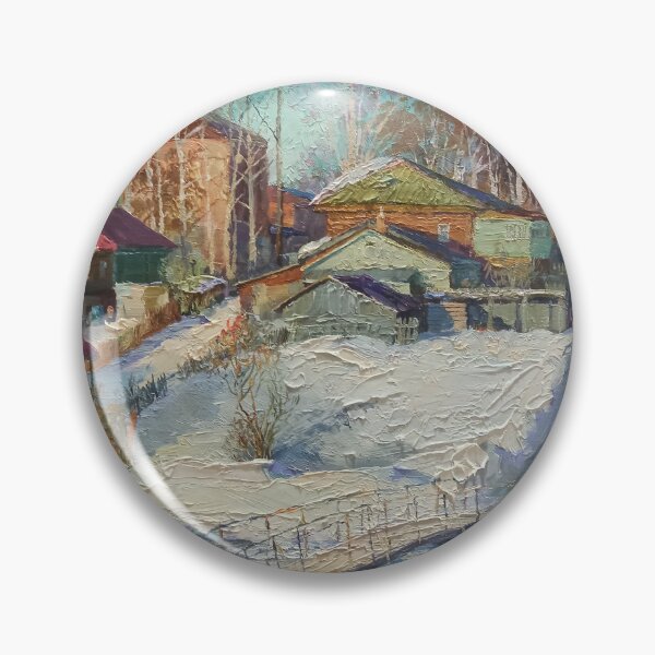 Artikelvorschau, Winterlandschaft im russischen Dorf entworfen und verkauft von Rashkin.