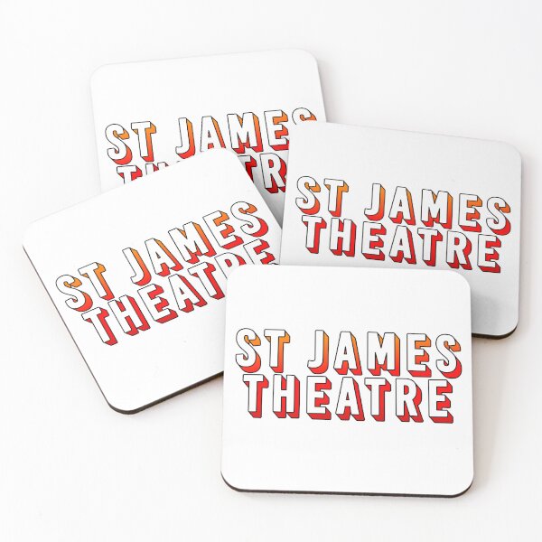 Item preview, Woods st James theatre typography designed and sold by taylor-lang.