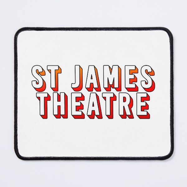 Item preview, Woods st James theatre typography designed and sold by taylor-lang.