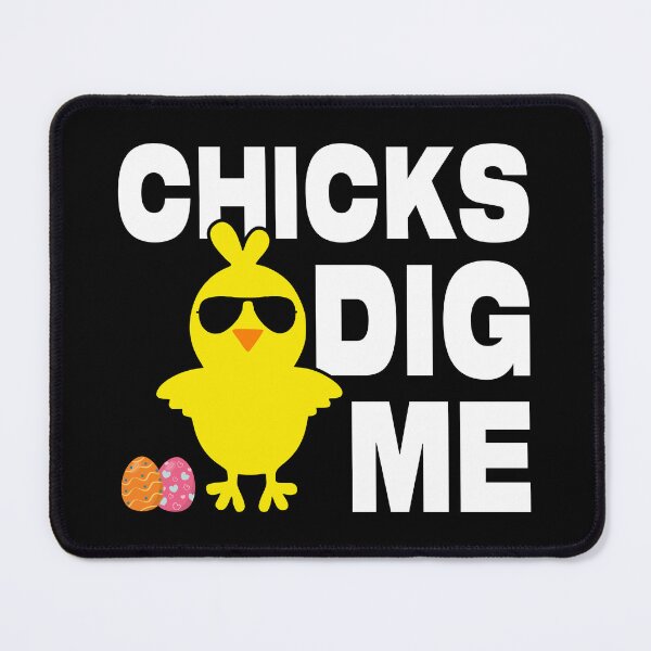 Item preview, Chicks Dig Me Men Boys Funny Easter Egg Hunting designed and sold by haselshirt.