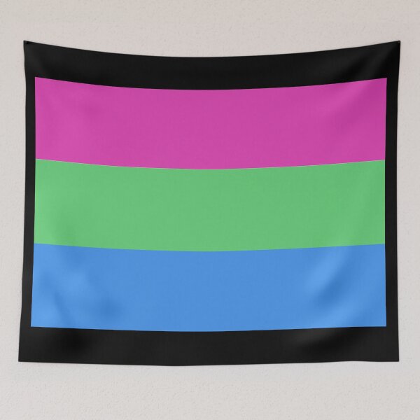 Artikelvorschau, Polysexuelle Stolzflagge entworfen und verkauft von TheColorfulQ.