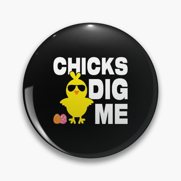 Item preview, Chicks Dig Me Men Boys Funny Easter Egg Hunting designed and sold by haselshirt.