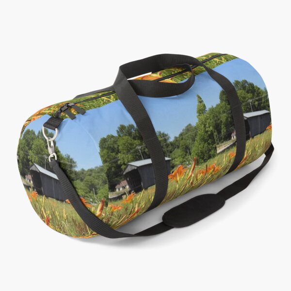 Item preview, Goddard Covered Bridge with Lilies designed and sold by gotucoveredart.