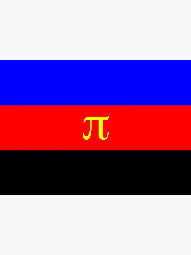 "Polyamory Pi Pride Flag" Sticker for Sale by TheColorfulQ Redbubble