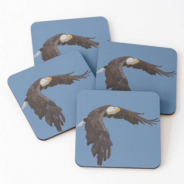 Item preview, Bald Eagle bird flying designed and sold by Shannon Price.