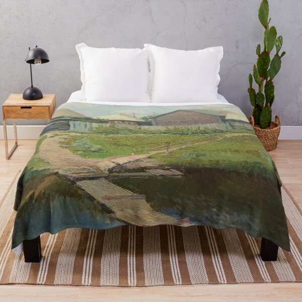Item preview, Village landscape by the lake designed and sold by Rashkin.