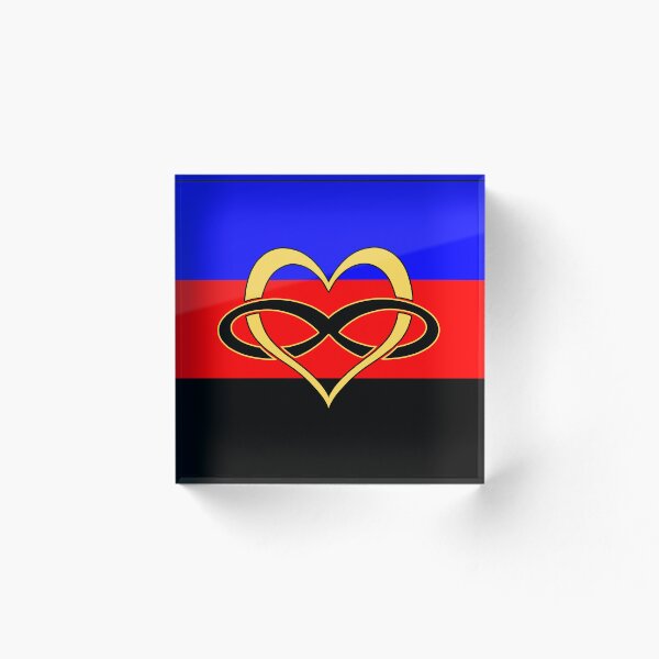 Item preview, Polyamory Pride Flag designed and sold by TheColorfulQ.