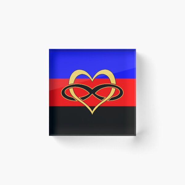 Item preview, Polyamory Pride Flag designed and sold by TheColorfulQ.