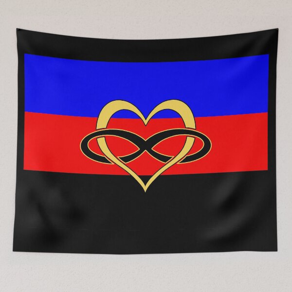Item preview, Polyamory Pride Flag designed and sold by TheColorfulQ.
