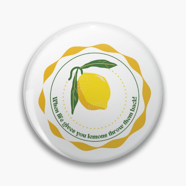 Item preview, When life gives you lemons throw them back! designed and sold by AbiLeads.