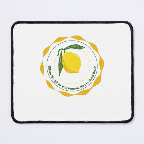 Item preview, When life gives you lemons throw them back! designed and sold by AbiLeads.