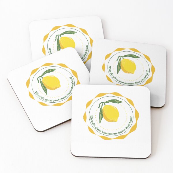 Item preview, When life gives you lemons throw them back! designed and sold by AbiLeads.