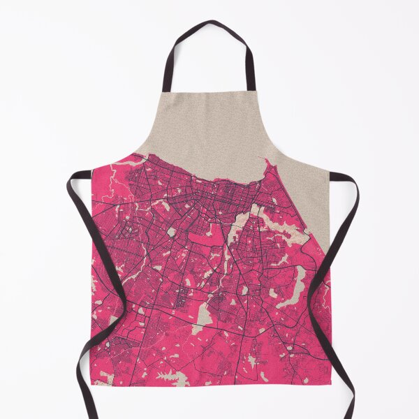Item preview, Fortaleza City Map of Ceara, Brazil - Blossom designed and sold by deMAP.