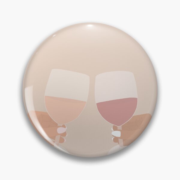 Artikelvorschau, Prost! | Digital-Zeichnung von zwei Händen, die ein Glas Wein halten entworfen und verkauft von illustratedbye.