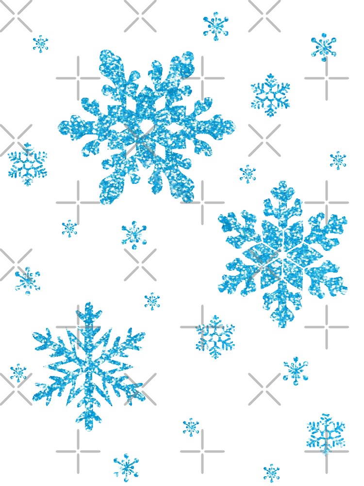 Sparkling Clear Solid Snowflake Sequins