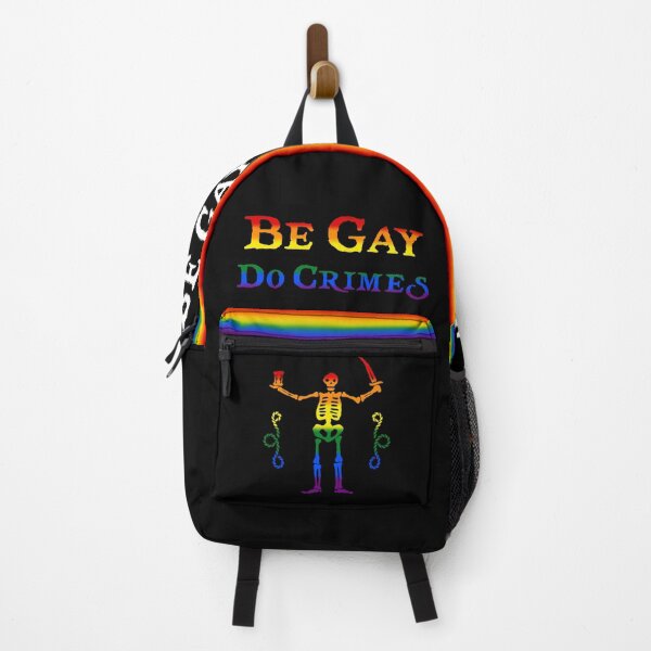 Item preview, Be Gay Do Crimes - Rainbow Edition designed and sold by SallySparrowFTW.