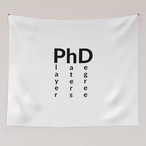 Item preview, PhD Player haters Degree  designed and sold by RobbiesMusic.