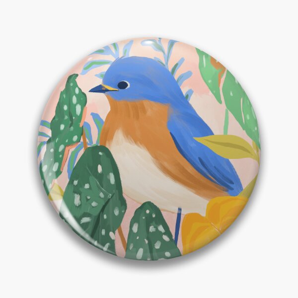 Item preview, Eastern Bluebirds designed and sold by SunLee Art.