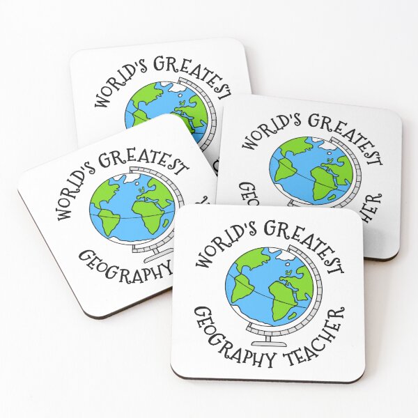 Item preview, World's Greatest Geography Teacher designed and sold by doodlerob.