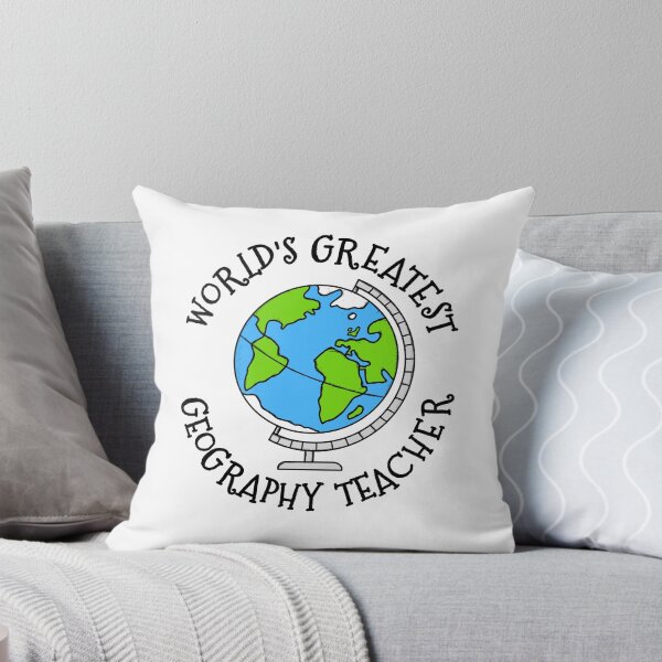 Item preview, World's Greatest Geography Teacher designed and sold by doodlerob.