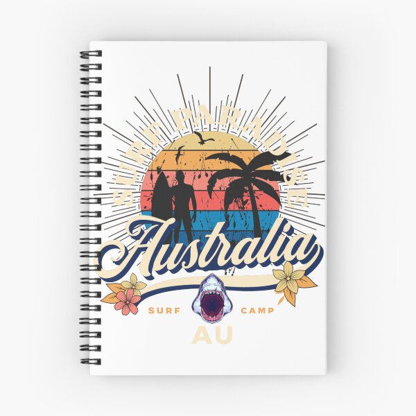 Item preview, Retro  vintage australia surfing Ocean Sea designed and sold by Alan-NY.