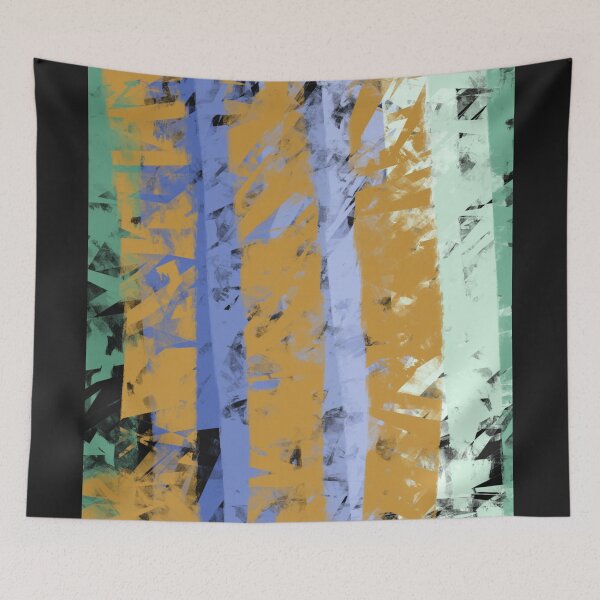 Item preview,   abstract textured real color line art 6 designed and sold by Real-texture.