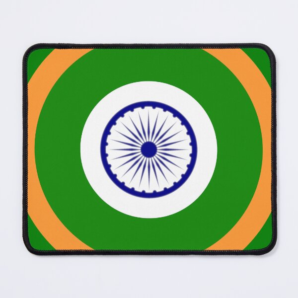 Item preview, India Tiranga Ashoka Chakra retro Mod Roundel designed and sold by ModSupporters.