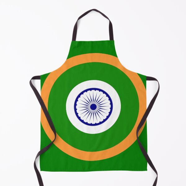 Aperçu de l'œuvre Inde Tiranga Ashoka Chakra Cocarde Mod rétro créée et vendue par ModSupporters.